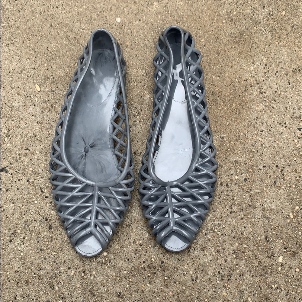 American Apparel pvc jelly flat sandal Promo